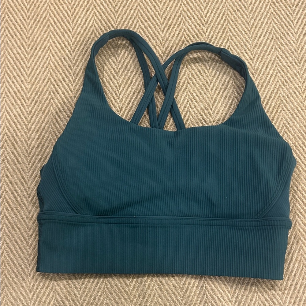 Lululemon Athletica Deep Teal Sports Bra